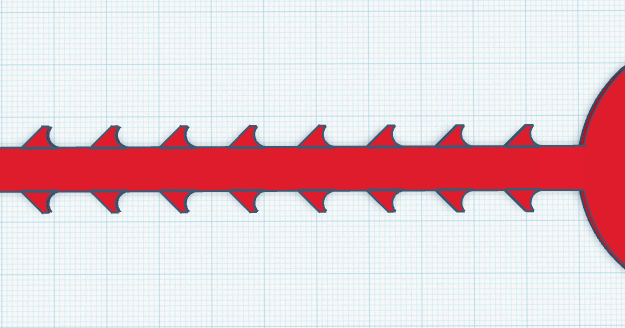 Drain Snake! Or Hair Key! by rlerner | Download free STL model | Printables.com - 3D model önizlemesi