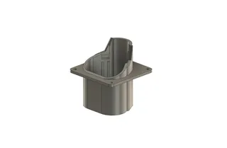 Milwaukee M12 Battery Socket with Flange