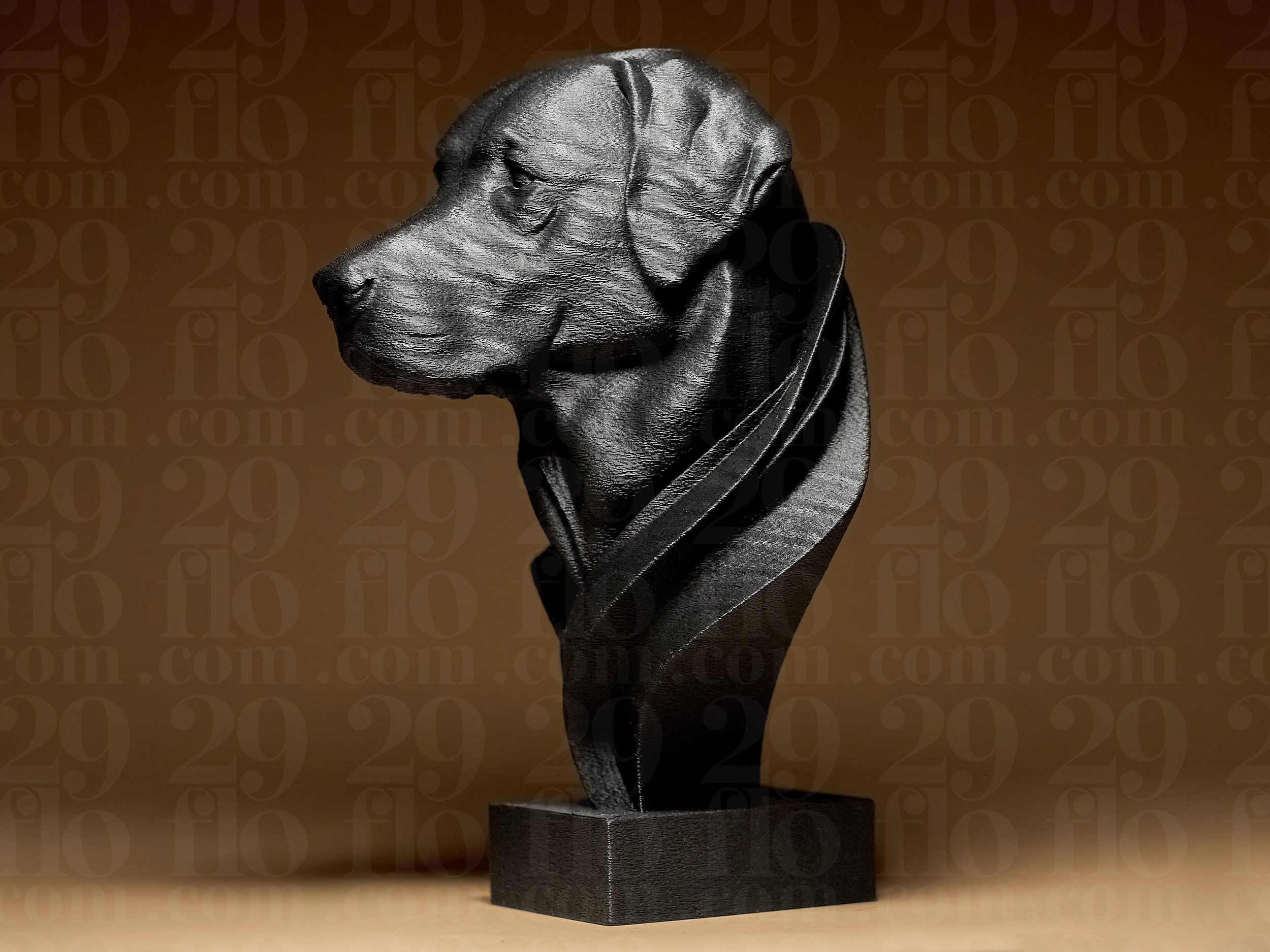 Modern Labrador Bust — miniatura 4