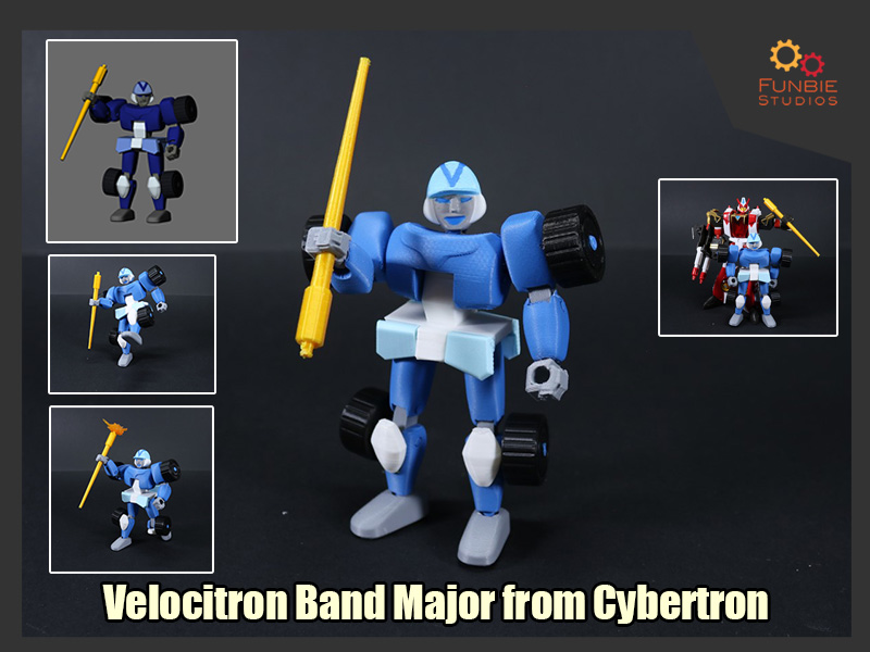 Velocitron Band Major from Transformers Cybertron