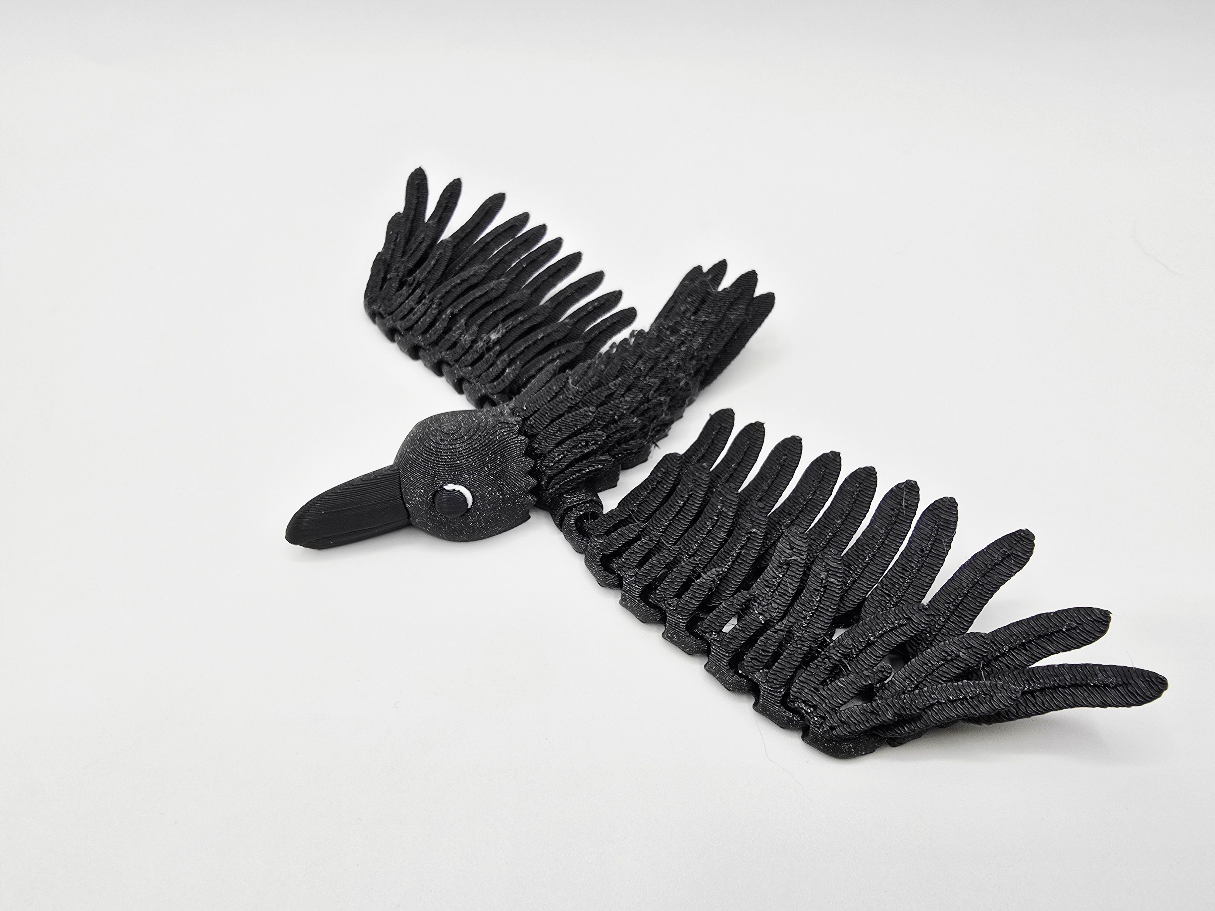 Flexi Raven Pocket Pet & Keychain Variant