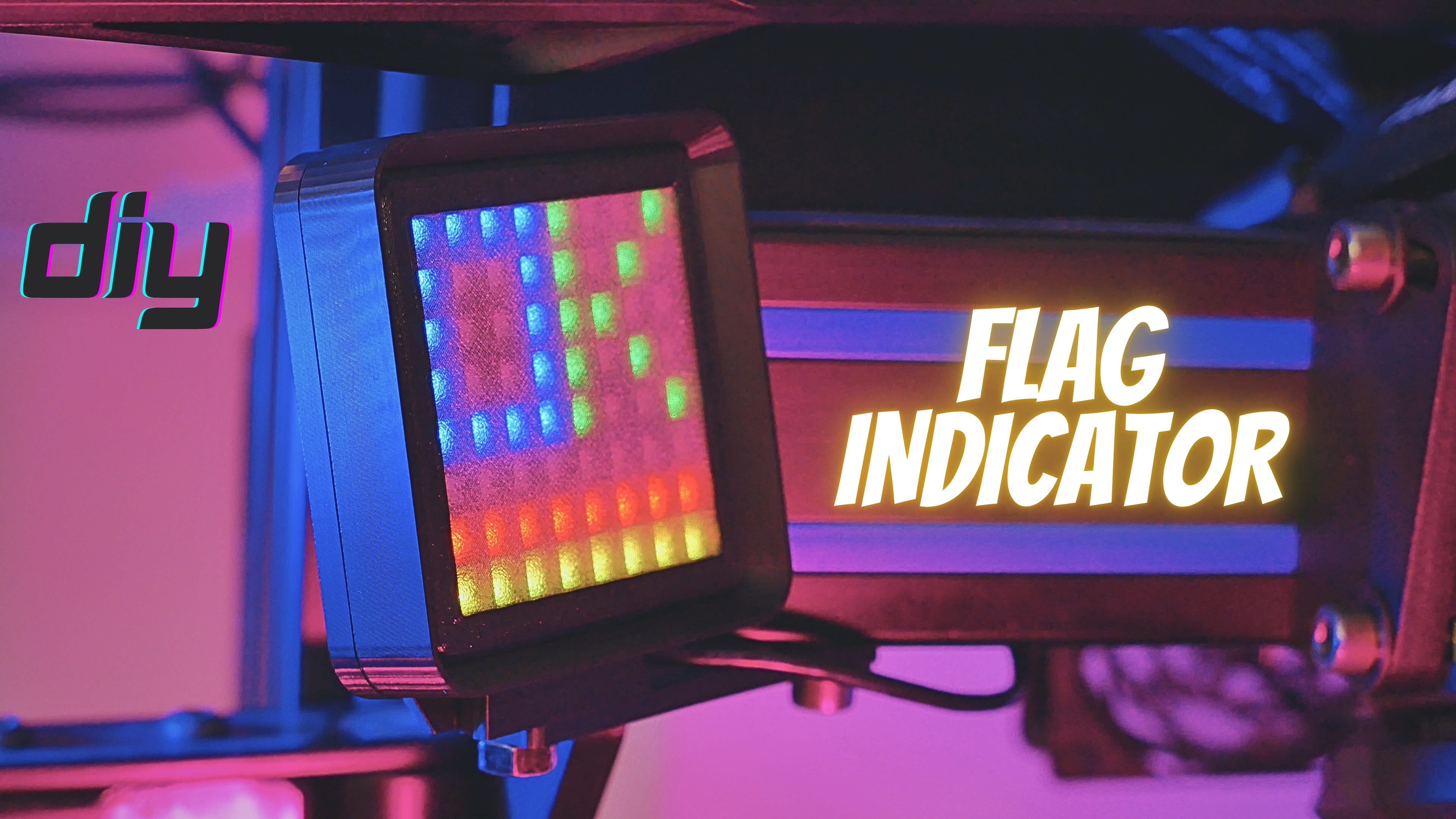SIM Racing 8x8 Arduino LED Flag