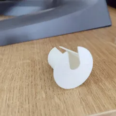 Coax hole wall plug / hole cover