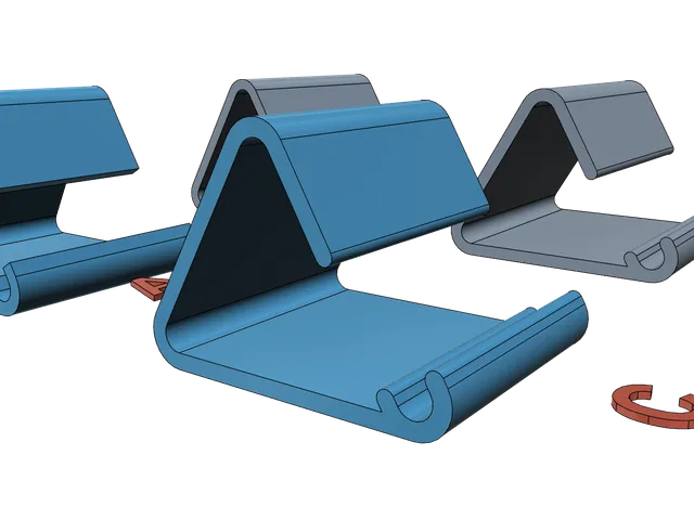 Simple tablet stand tablet holder easy print without support