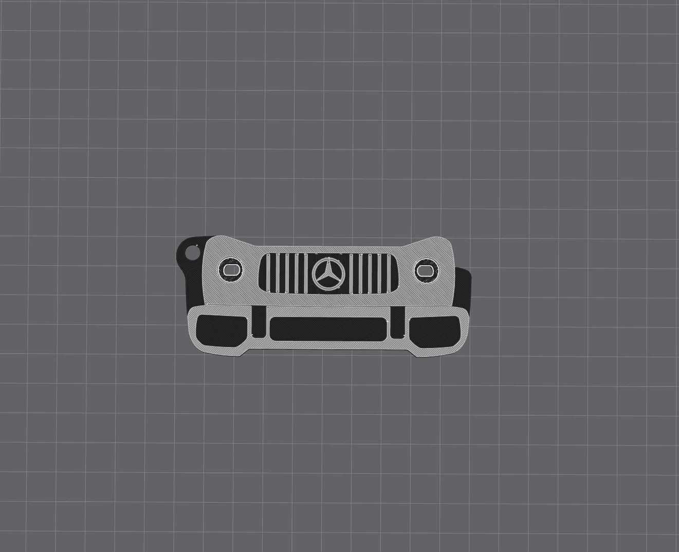 Mercedes G63 AMG Keychain