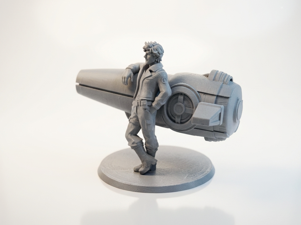 Rocket Man Figurine Space Hero Collectible 3D Printable
