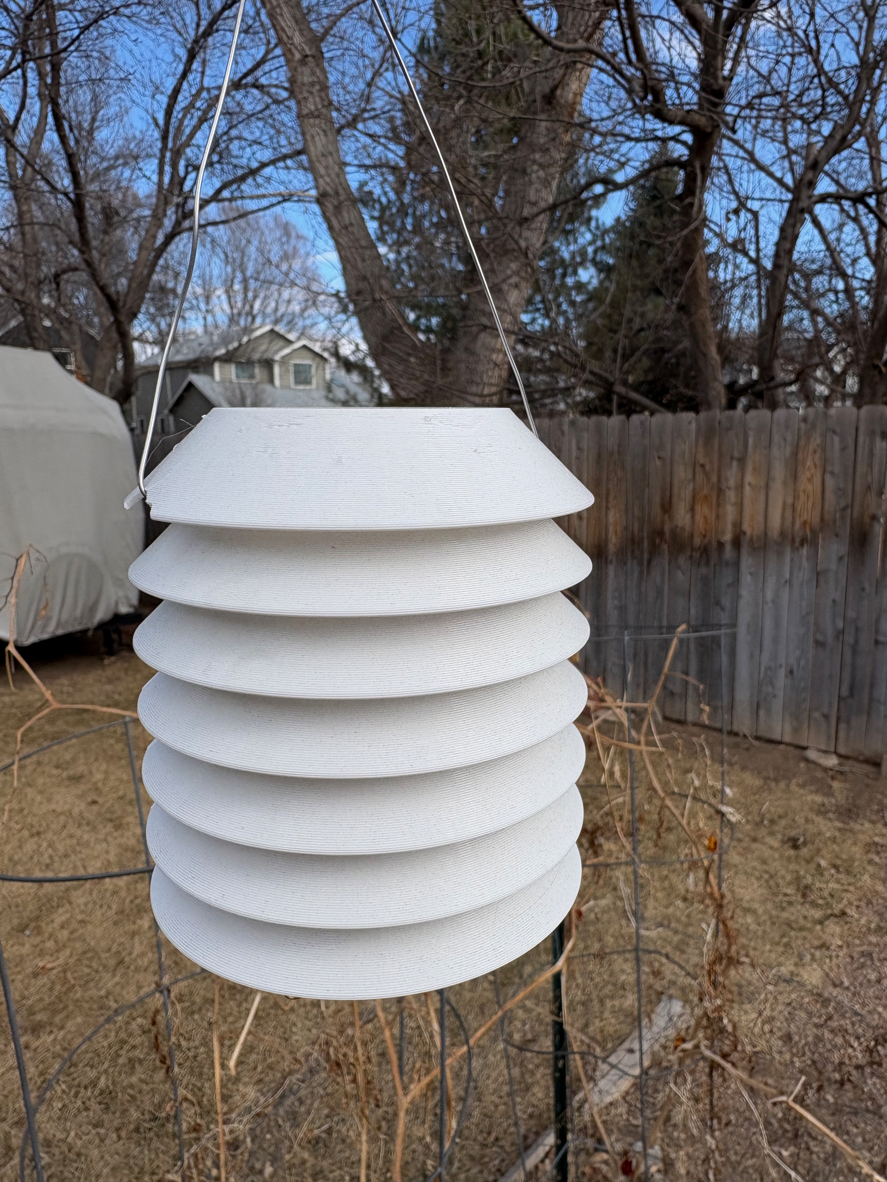 Weather Station Radiation Shield for Temperature Sensor