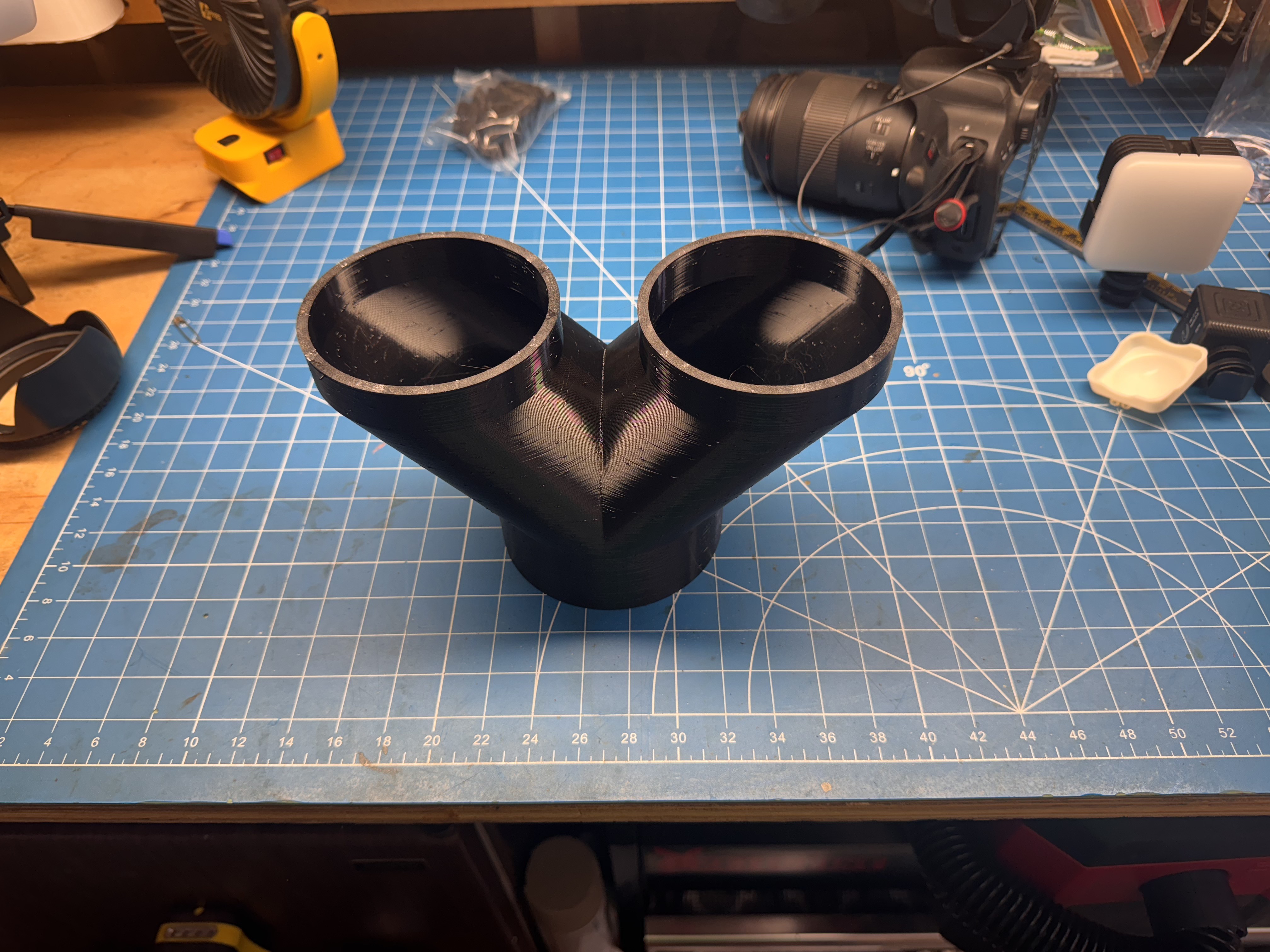 Eldred’s Workshop: Modular Ventilation System for 3D Printer Enclosures & Workbenches (4” Hose Ready) — miniatura 3