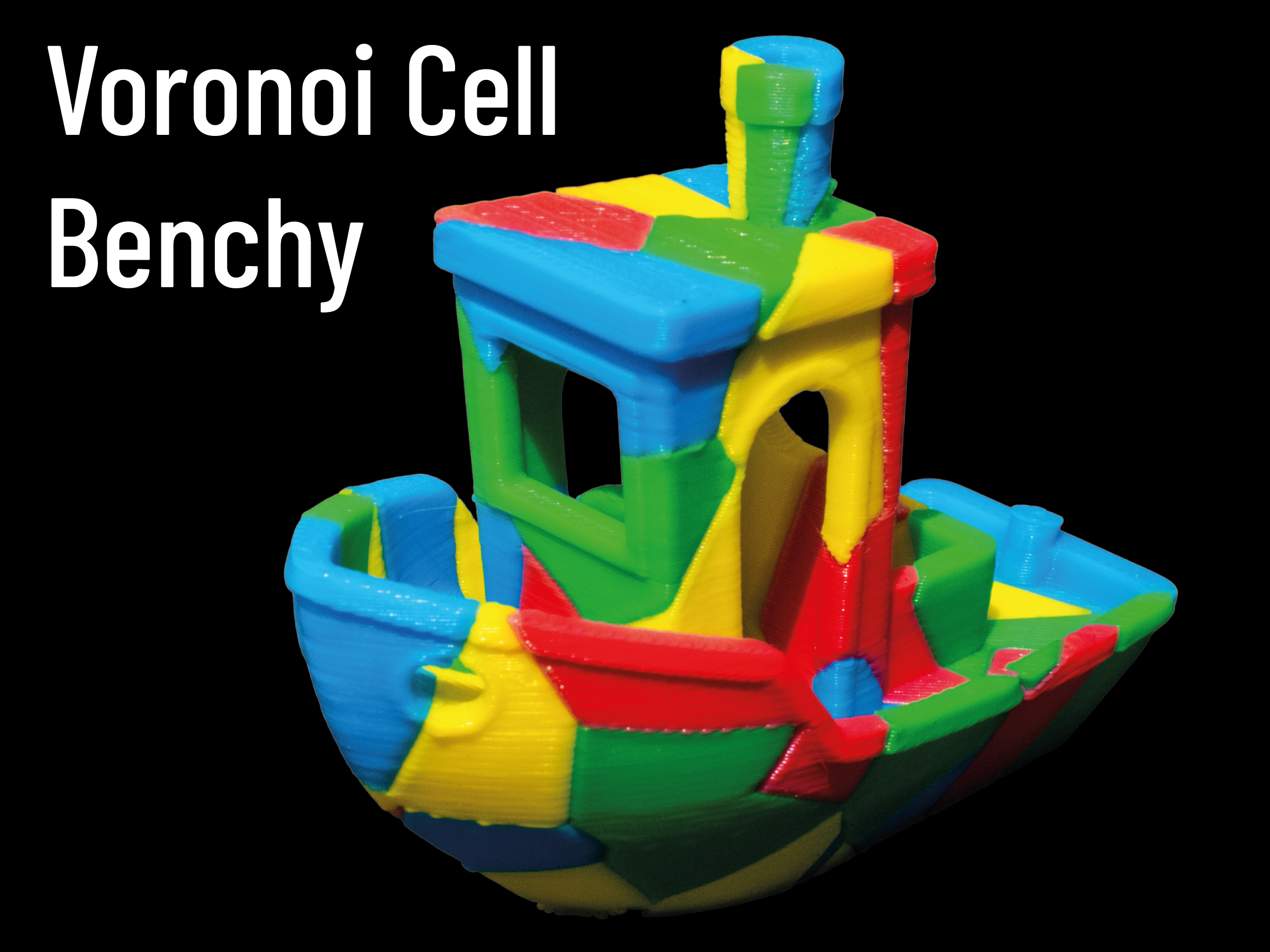 Voronoi Cell Benchy