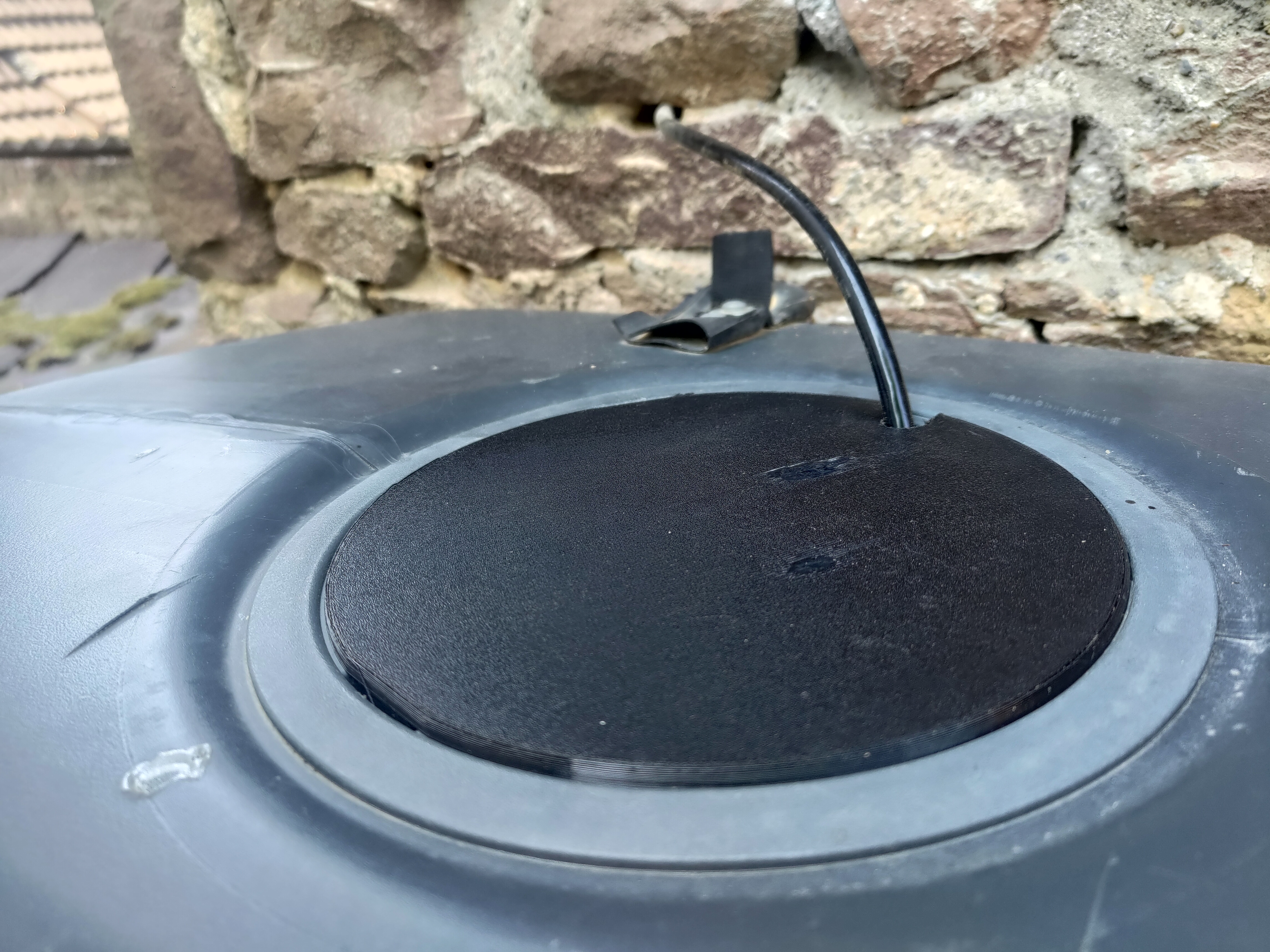 Lid for 4rain Slim Stone Decor, 500 l