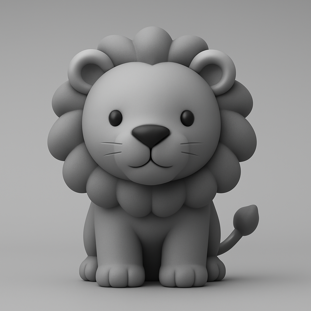 Cute Lion Animal