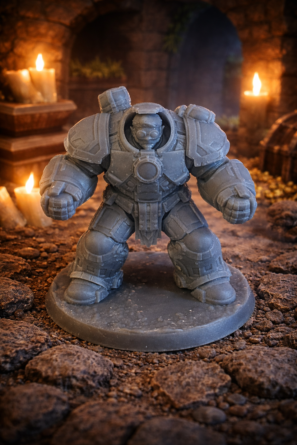 Artificer Gnome - Armorer Subclass Dreadnaught Giant Stature