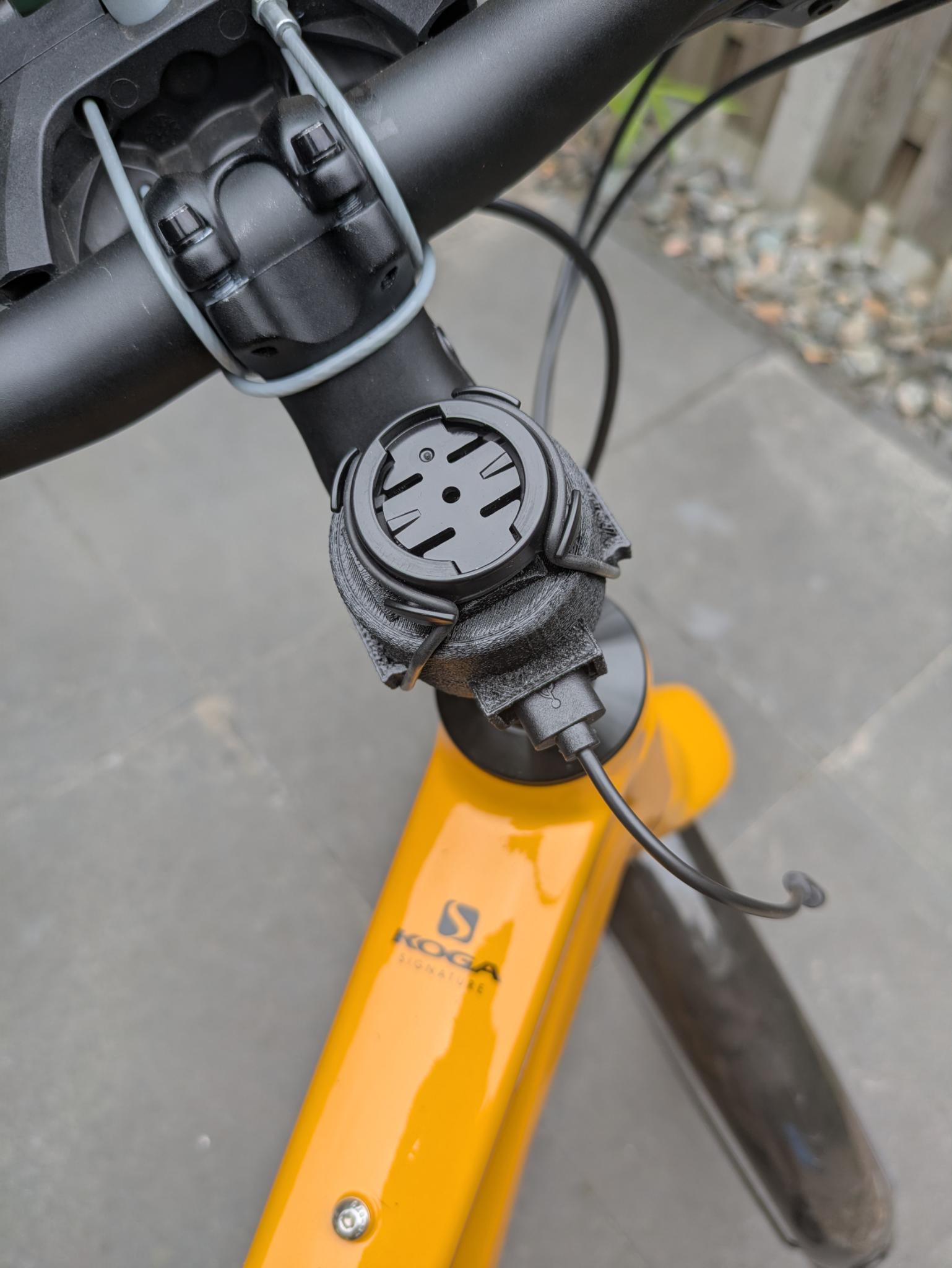 Garmin Explore 2 bicycle navigation holder