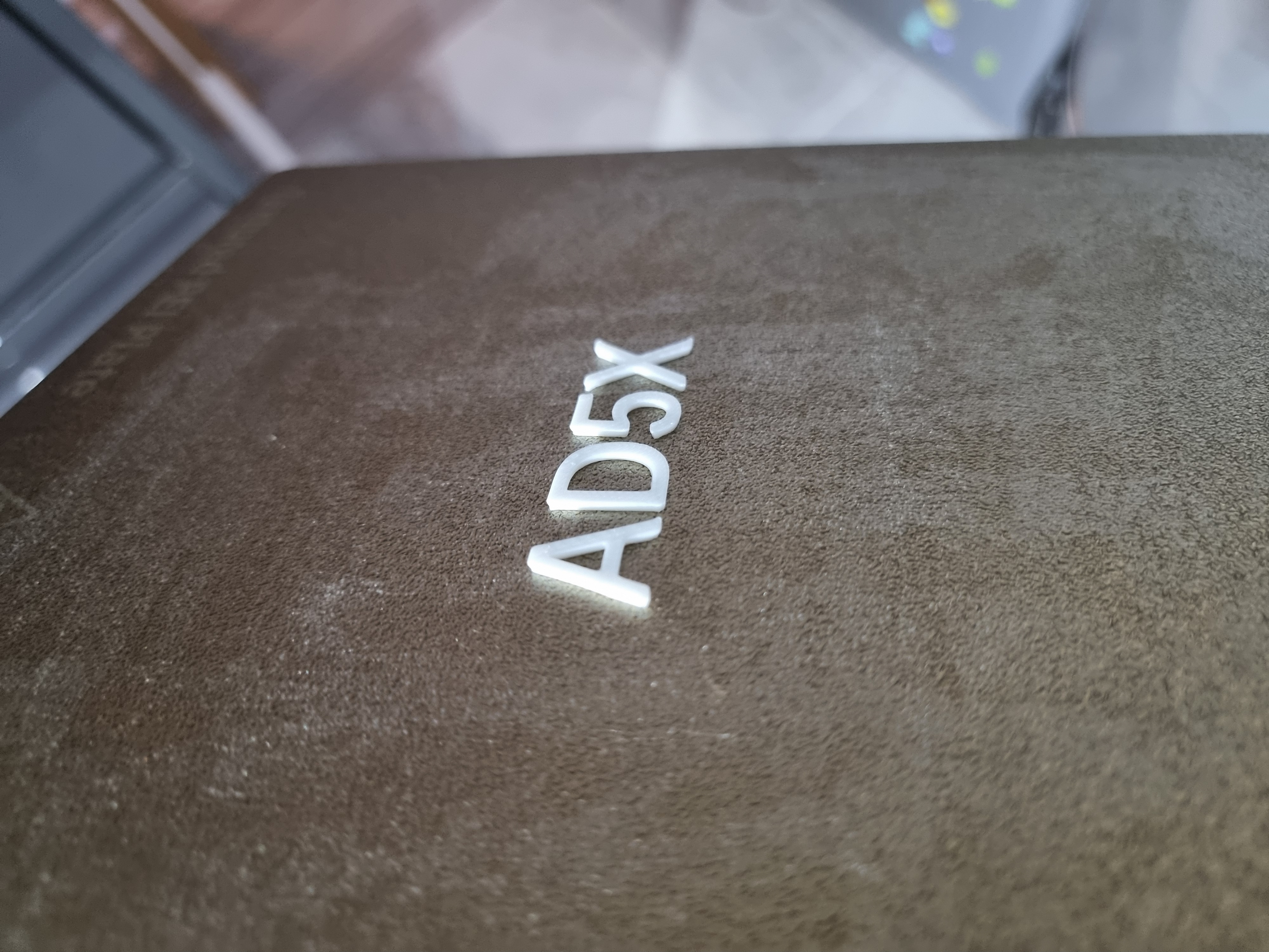 Flashforge AD5X Enclosure Logo Inserts (1mm Low-Profile) — thumbnail 5