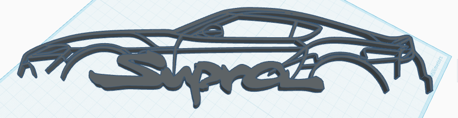 Supra a90 Wall