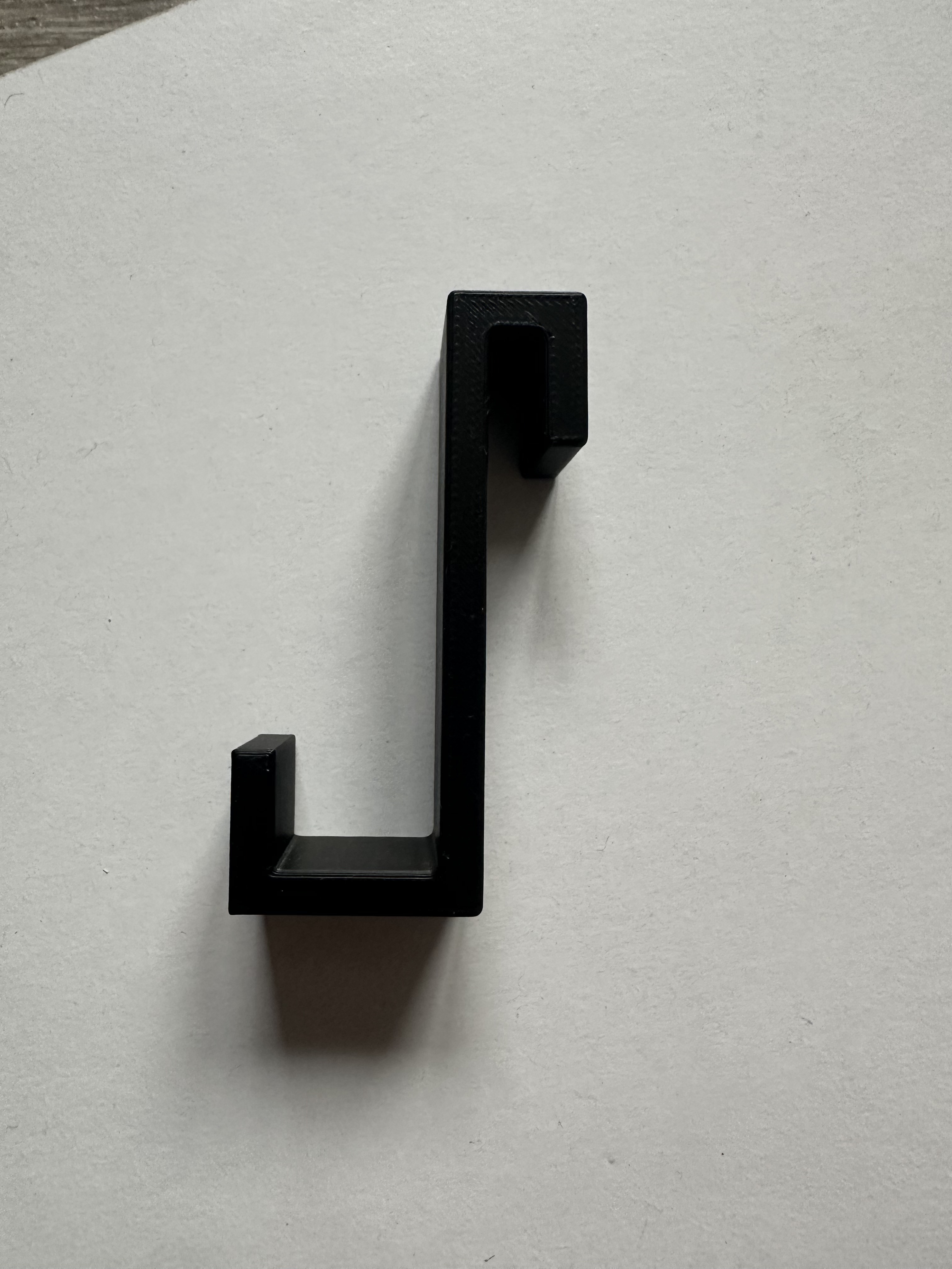 shower wall hook 6mm glass