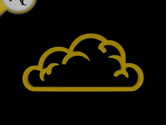 Simple Cloud Symbol - 2D Art