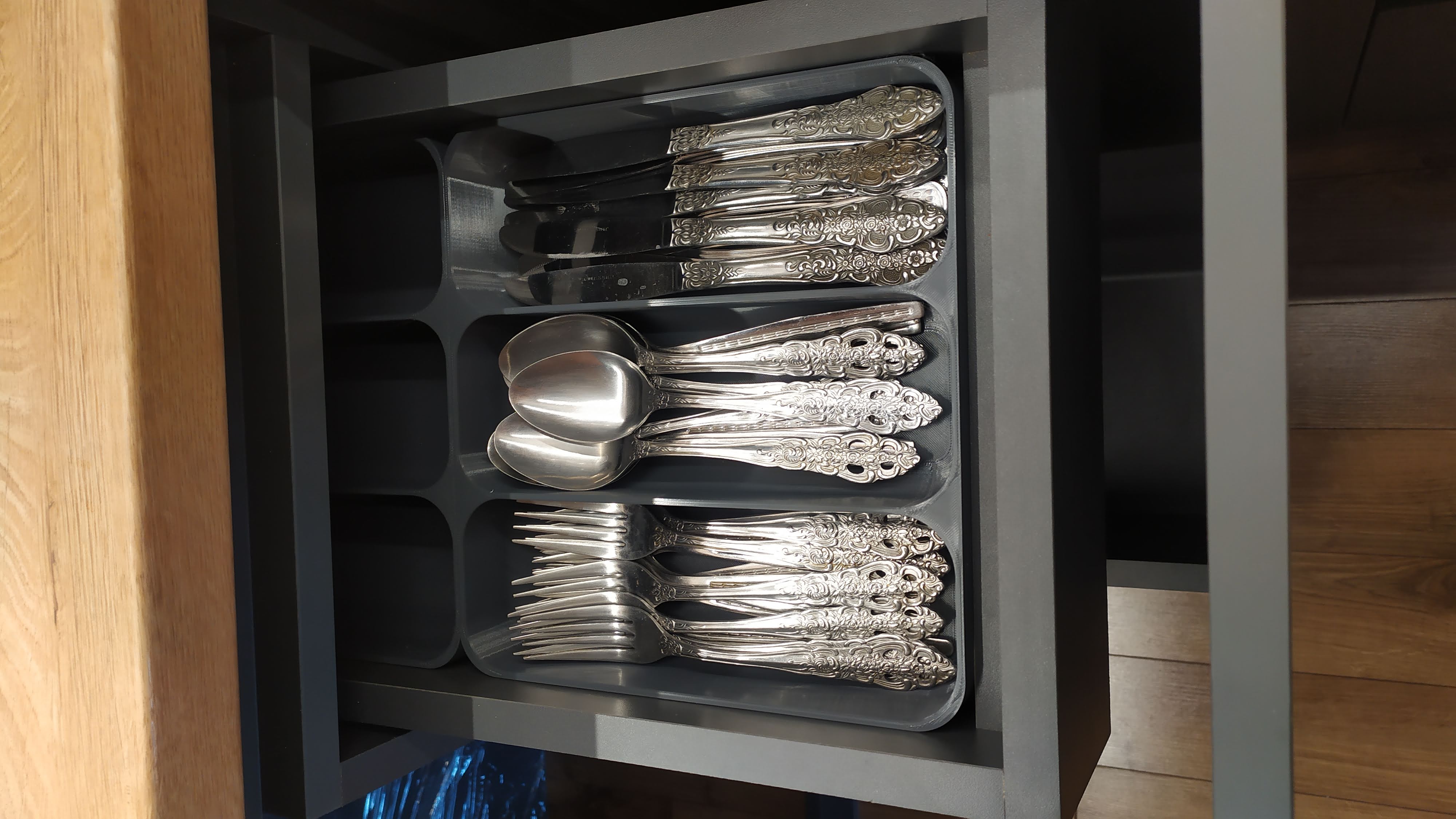 Cutlery Organiser by SG | Download free STL model | Printables.com