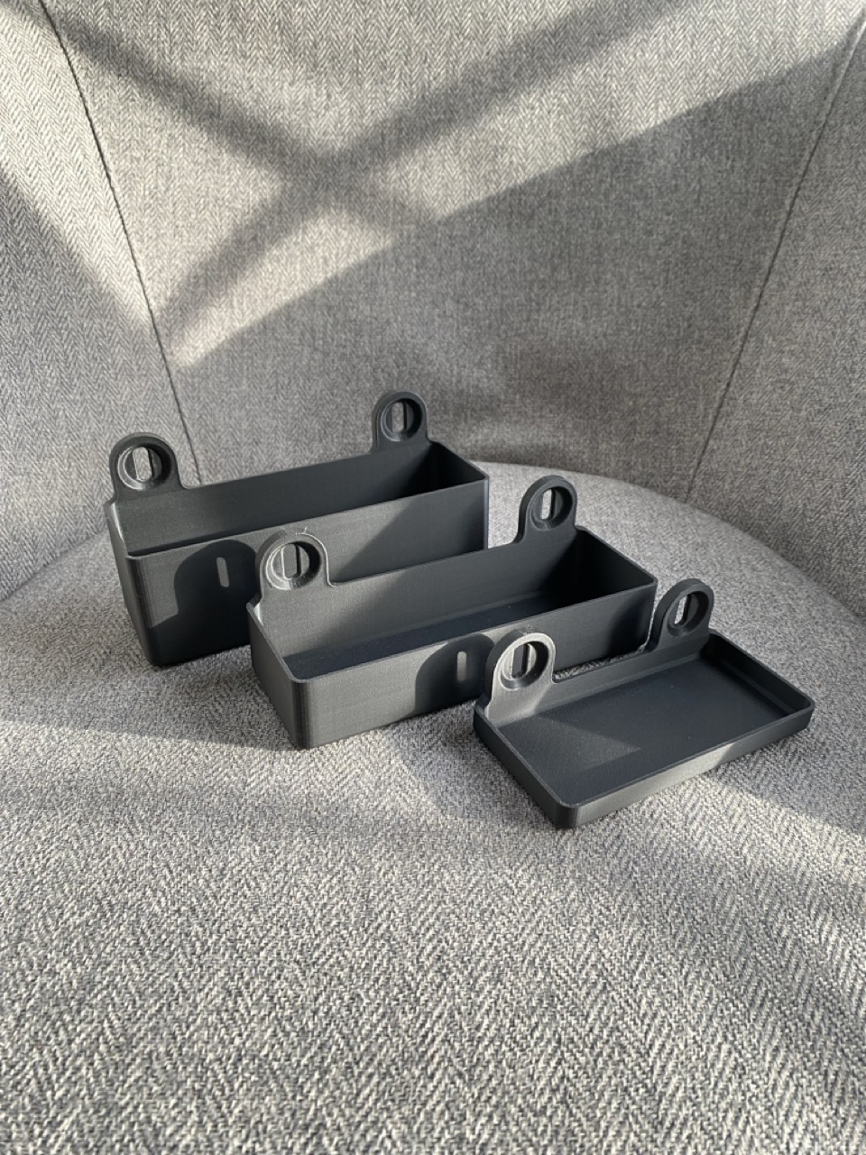 Skadis Bin/Shelf Set (Ikea) 3D model thumbnail