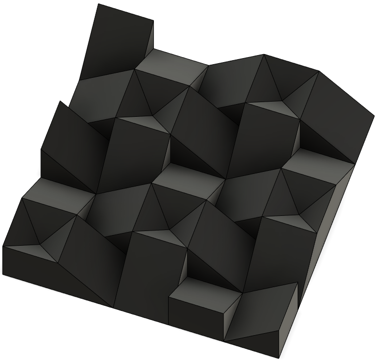Triangle Wall Sculpture