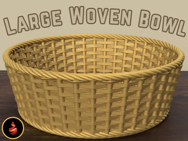 Large Woven Bowl