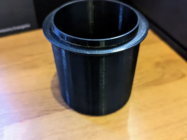Espresso grind dosing cup
