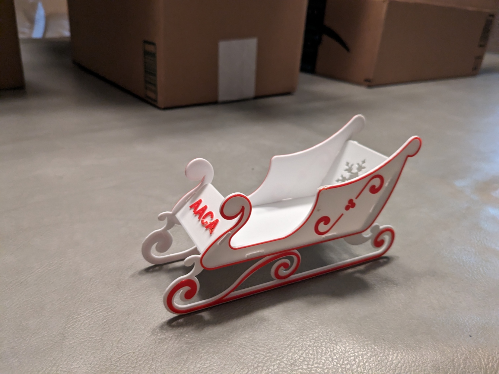 Sleigh card