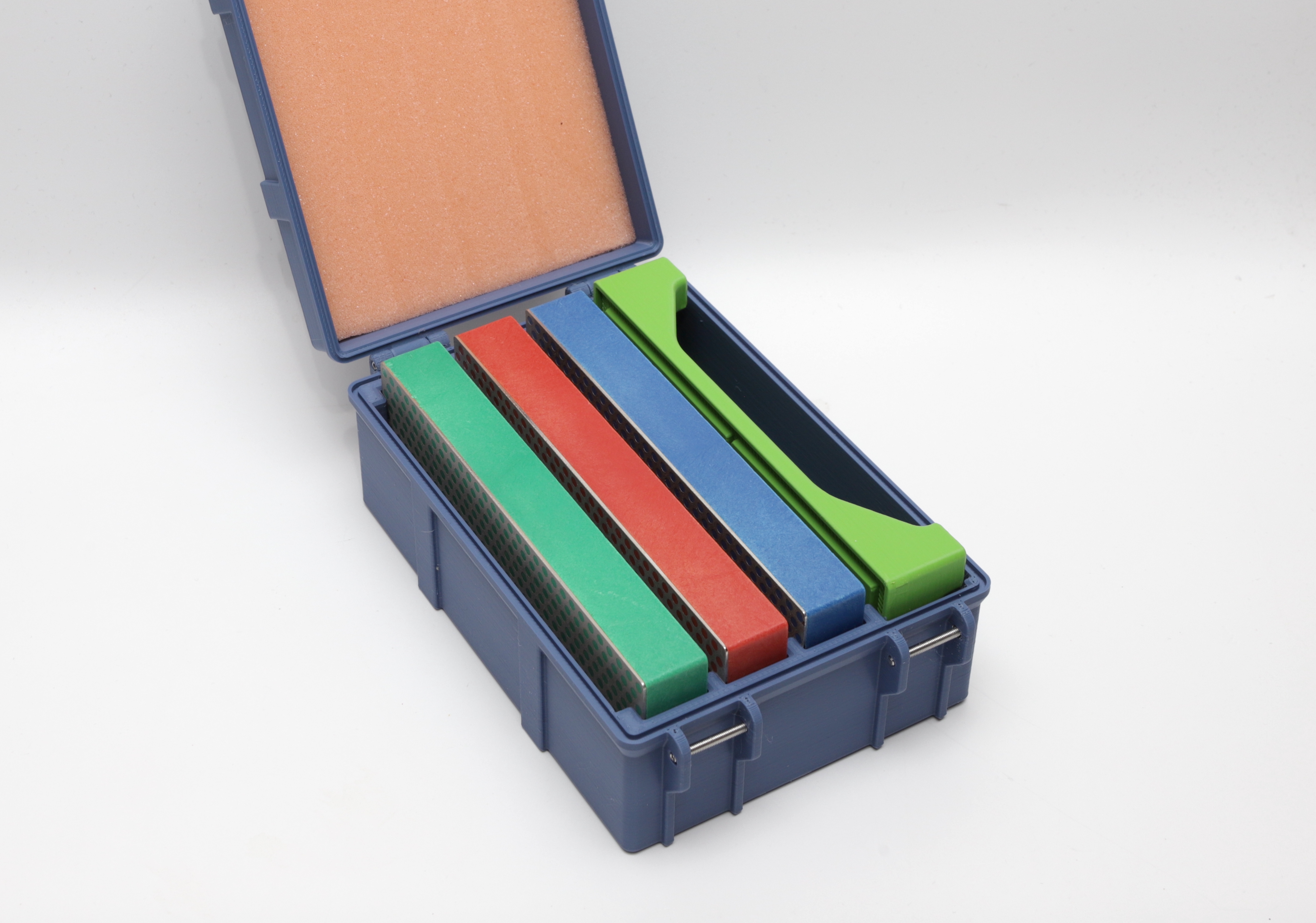 DMT 6" Diamond Whetstones & Holder Box