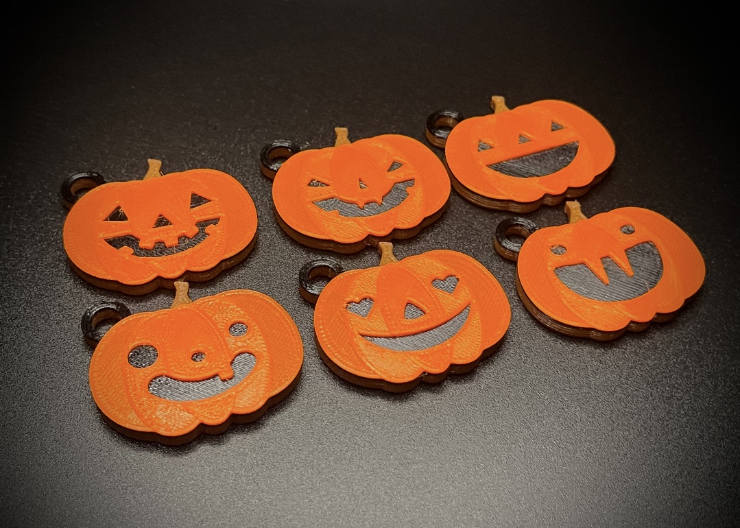 Jack-o’-lantern KeyChains