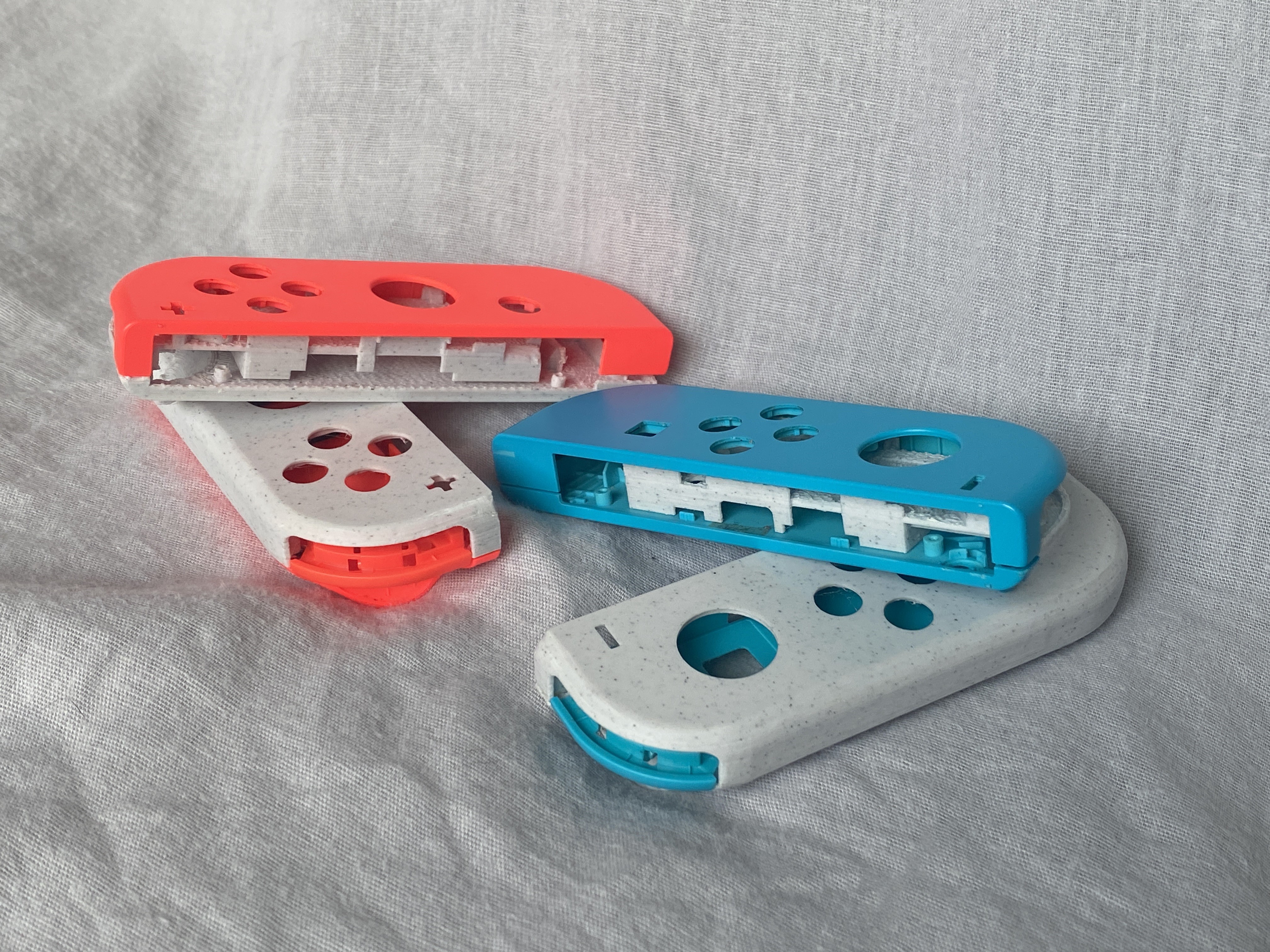 Miniatura 4 do modelo 3D Nintendo Switch Joycon Shells