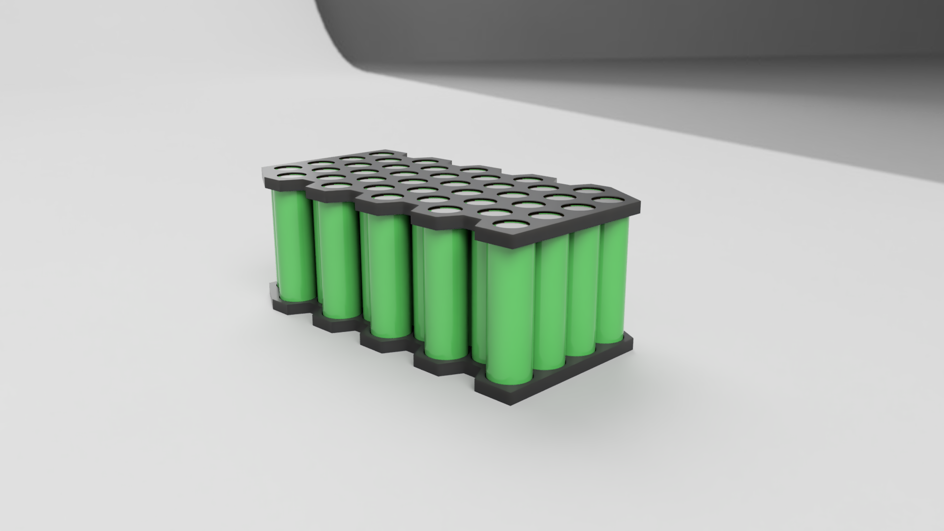 10s4p 18650 battery tray