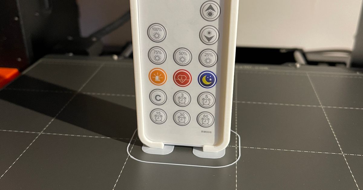 LED remote holster by phardoche Download free STL model