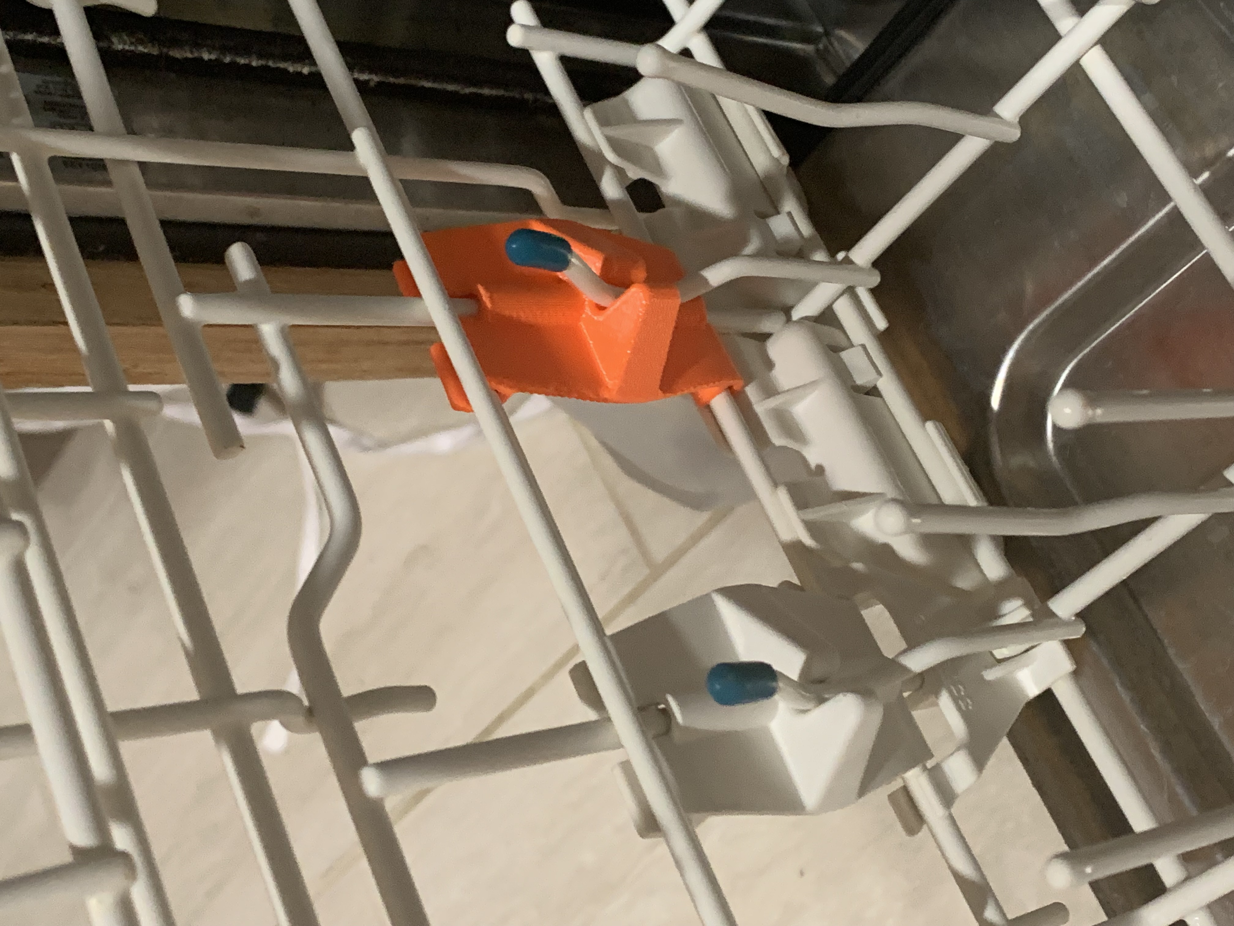 Lower Drawer Clip for Kitchenaid Whisper Quiet Ultima dishwasher by LTK