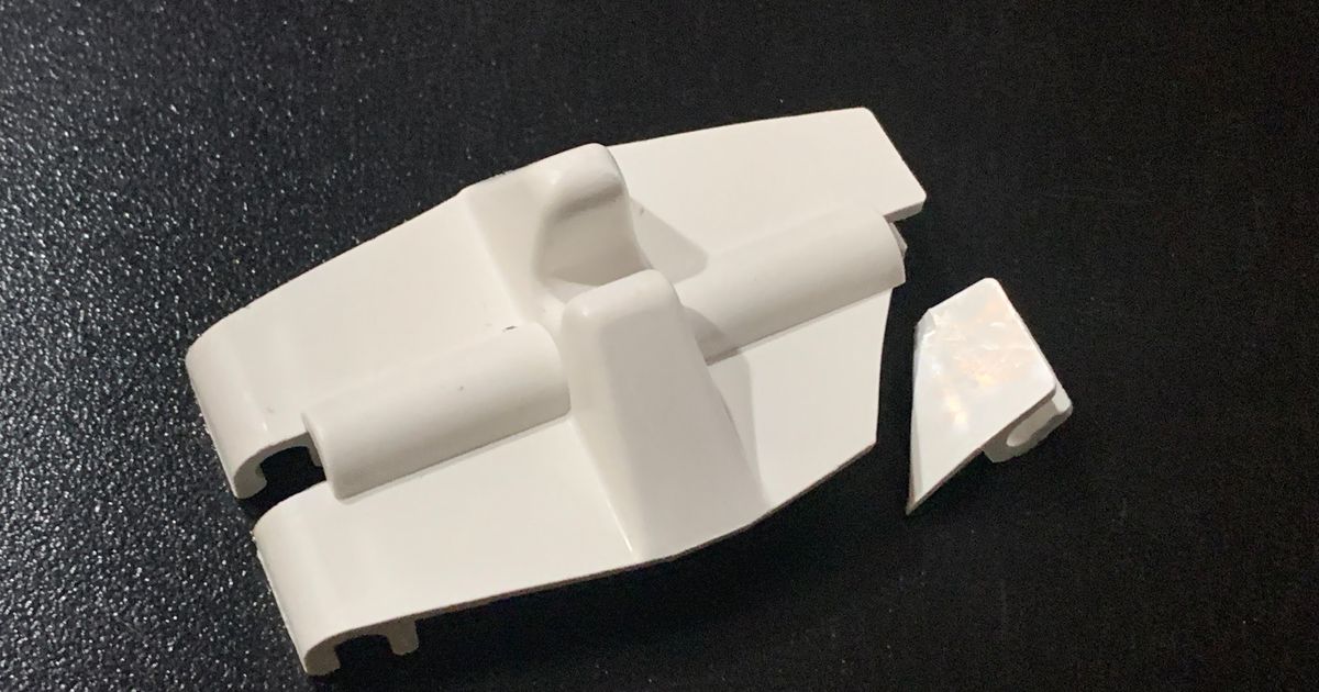 Lower Drawer Clip for Kitchenaid Whisper Quiet Ultima dishwasher by LTK