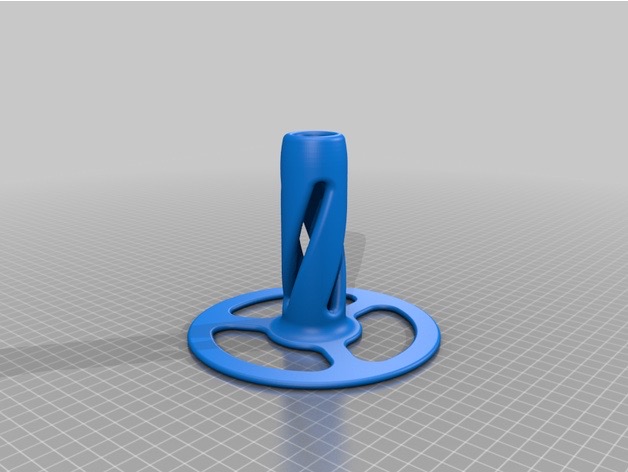 Miniatura 4 do modelo 3D Küchenrollenhalter