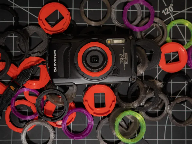 Updated 8/2/25: OM System / Olympus Tough TG Ring Cap + Lens Hood (several styles)