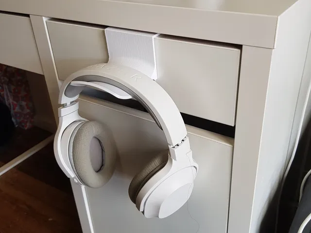 Headphone Stand Hanger - Door, Drawer or Wall Mounted