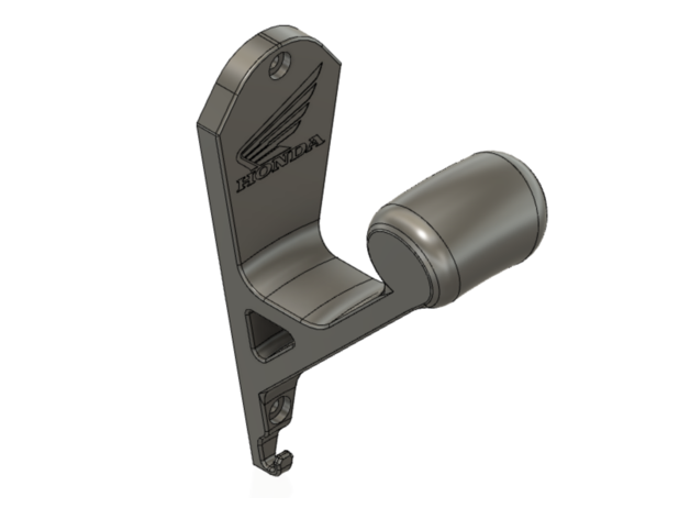 Miniatura 16 do modelo 3D helmet hook (many versions)