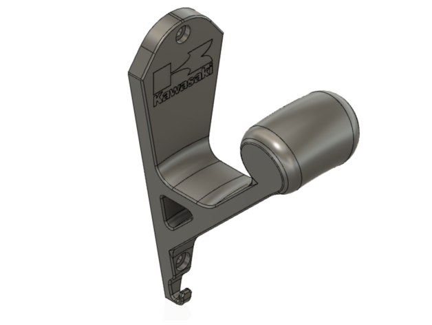 Miniatura 20 do modelo 3D helmet hook (many versions)