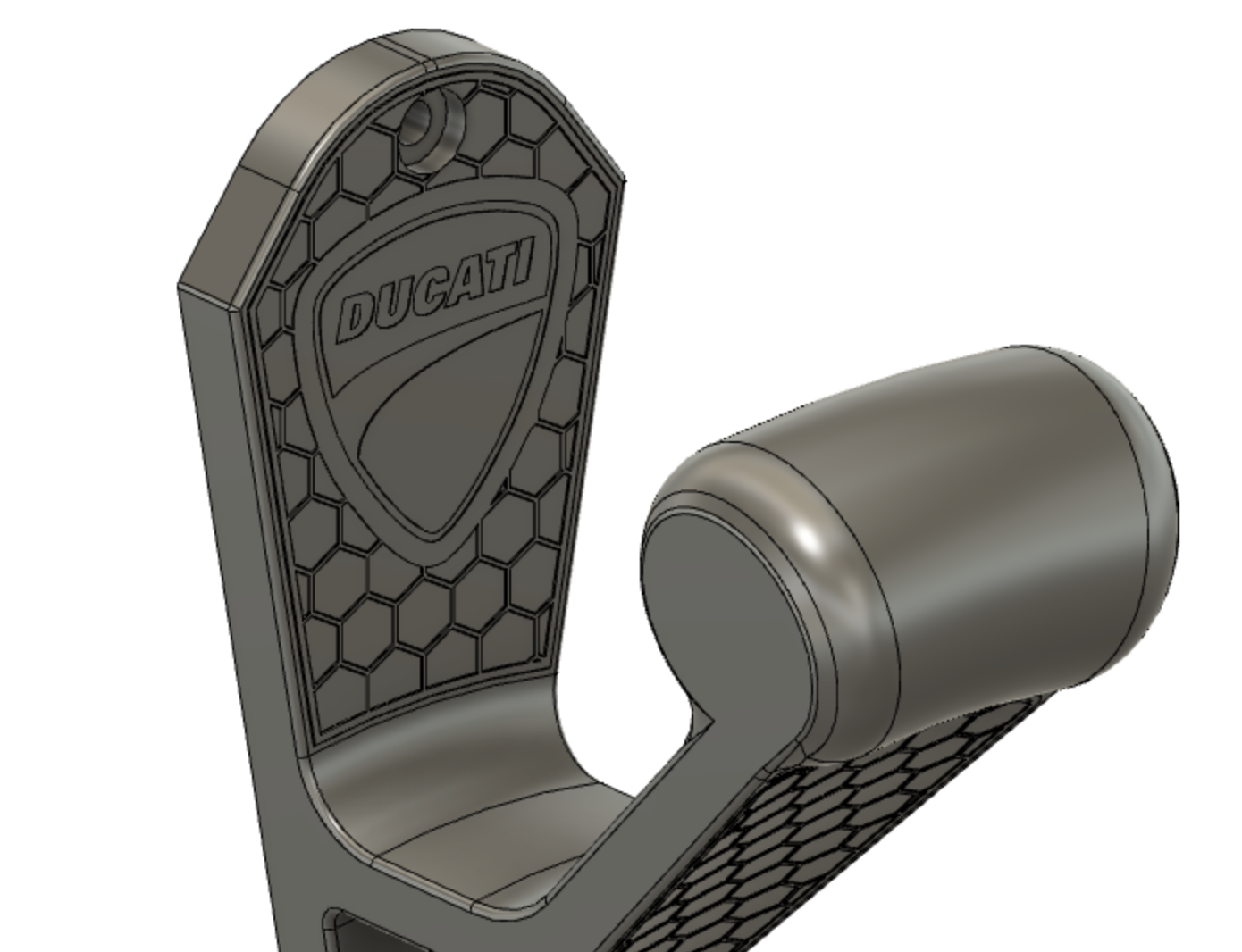 Miniatura 14 do modelo 3D helmet hook (many versions)