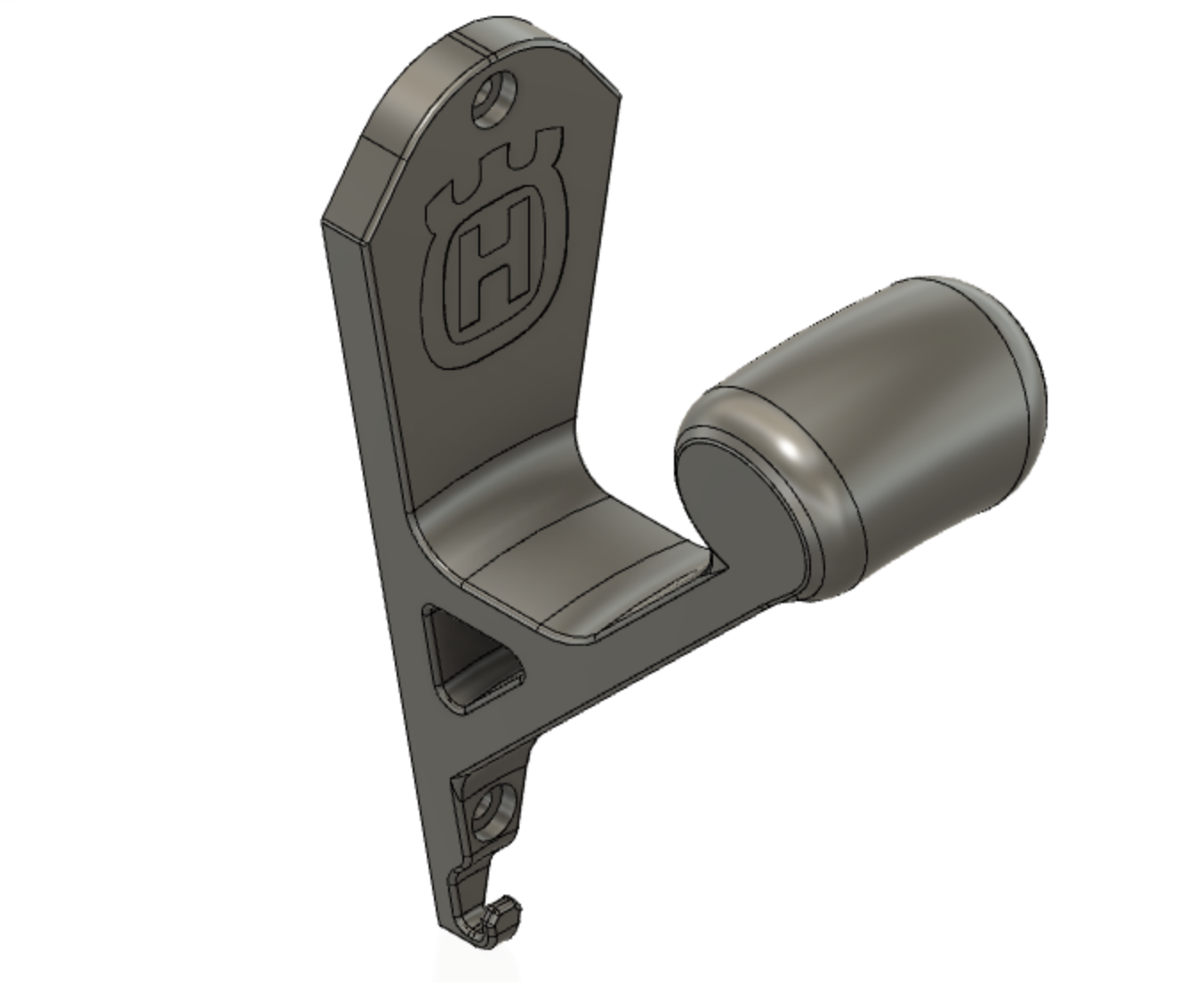 Miniatura 19 do modelo 3D helmet hook (many versions)