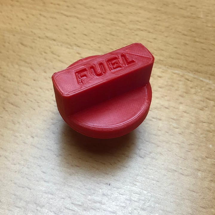 Ariens Snowblower Fuel Knob by Filament_of Imagination Download free