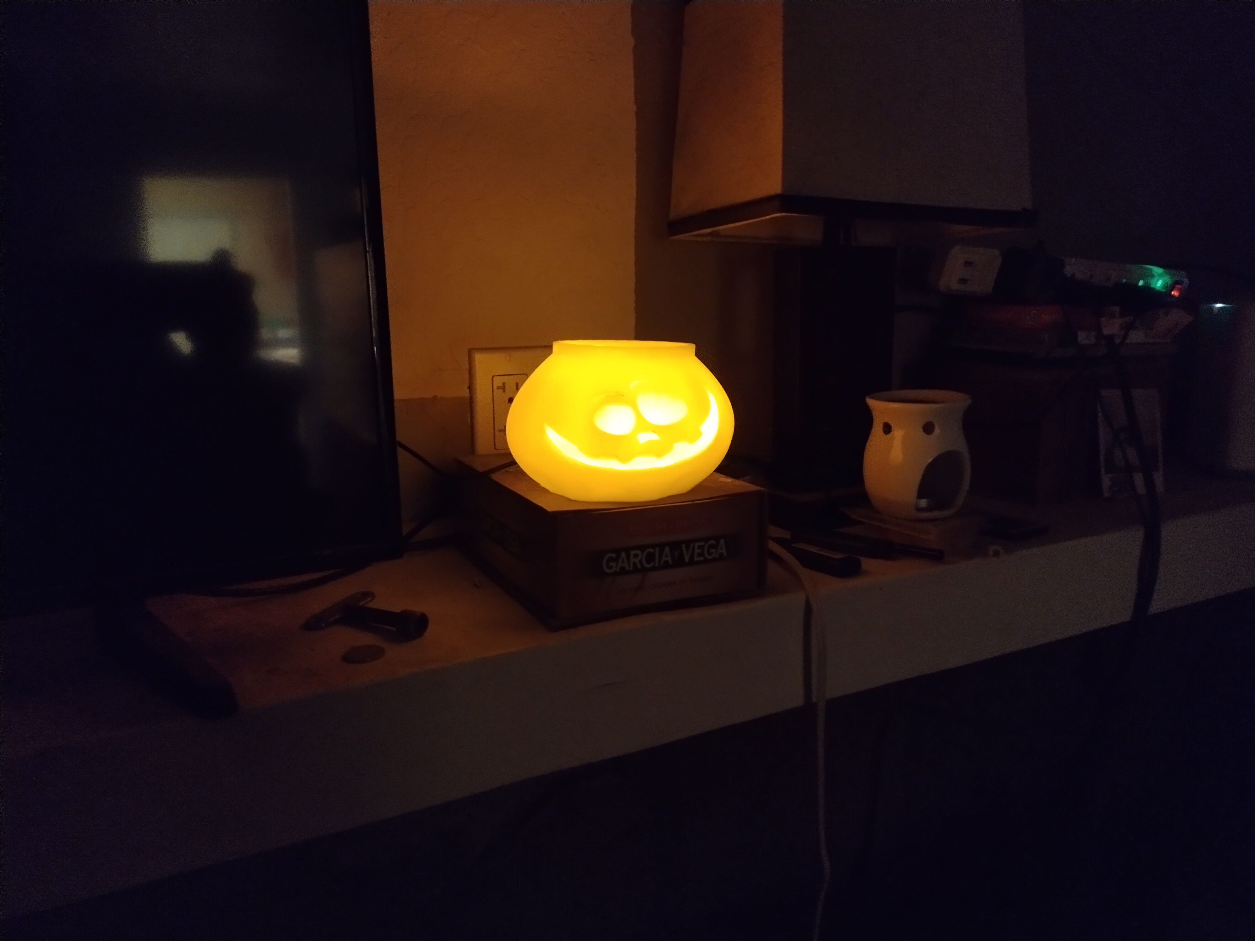 Miniatura 2 do modelo 3D Happy Jackolantern