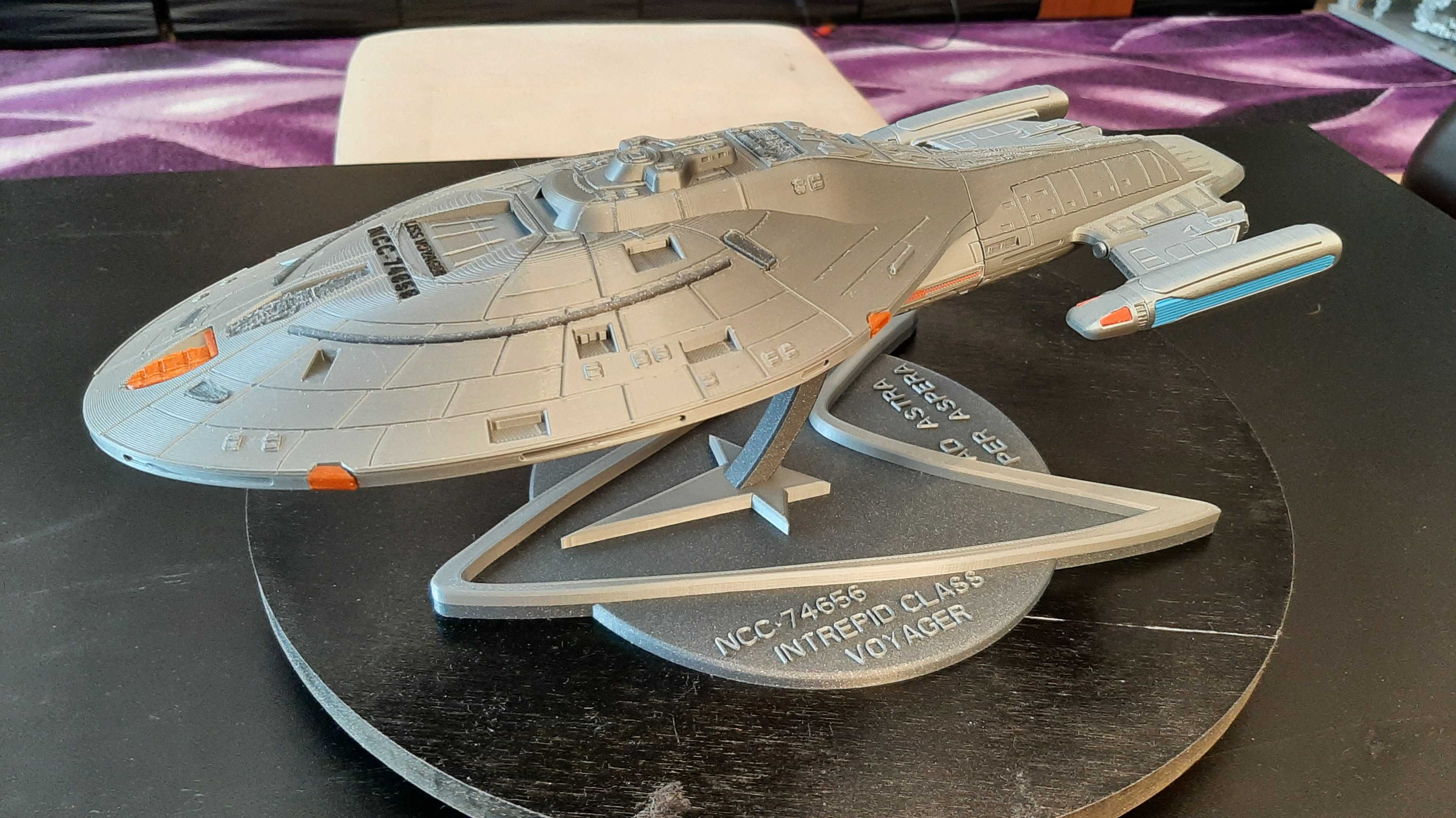 uss voyager 3d print