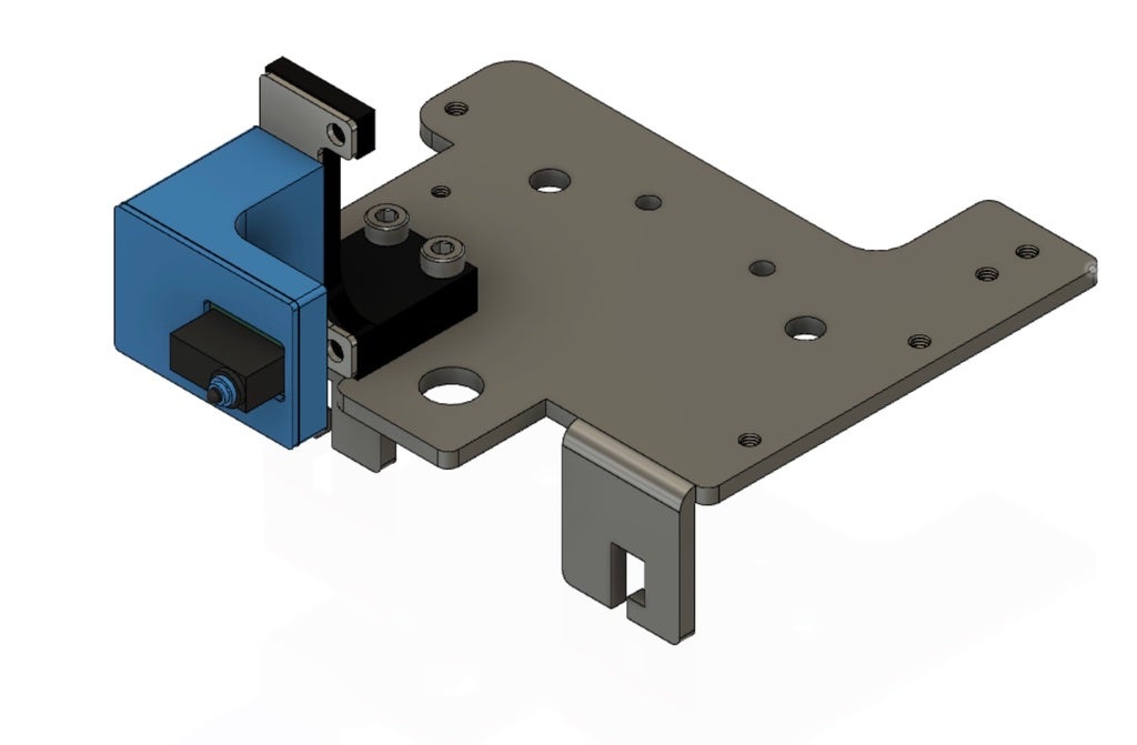 Anycubic Chiron original X-Carriage (3D model, STEP, Fusion360) by ...