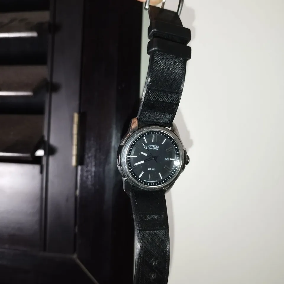 Citizen eco drive leather strap online replacement