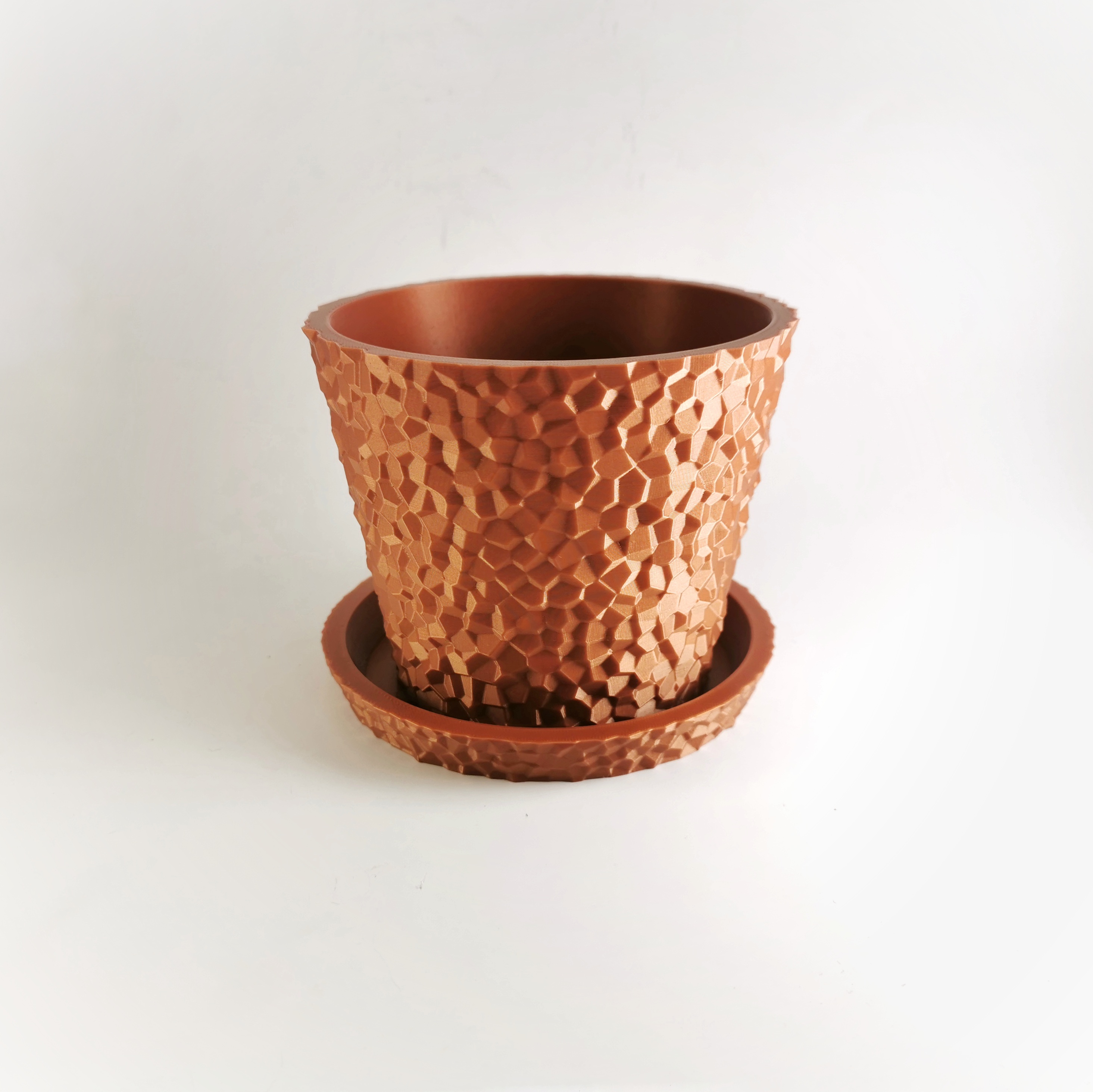 Pyrite Flowerpot with Tray
