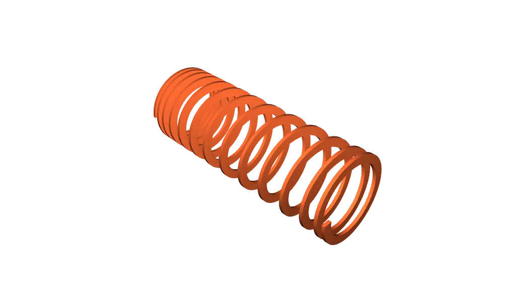 simple compression spring by Simon Blankenburg | Download free STL ...