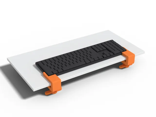 Wheelchair Tray Clamp for Logitech MX Mechanical