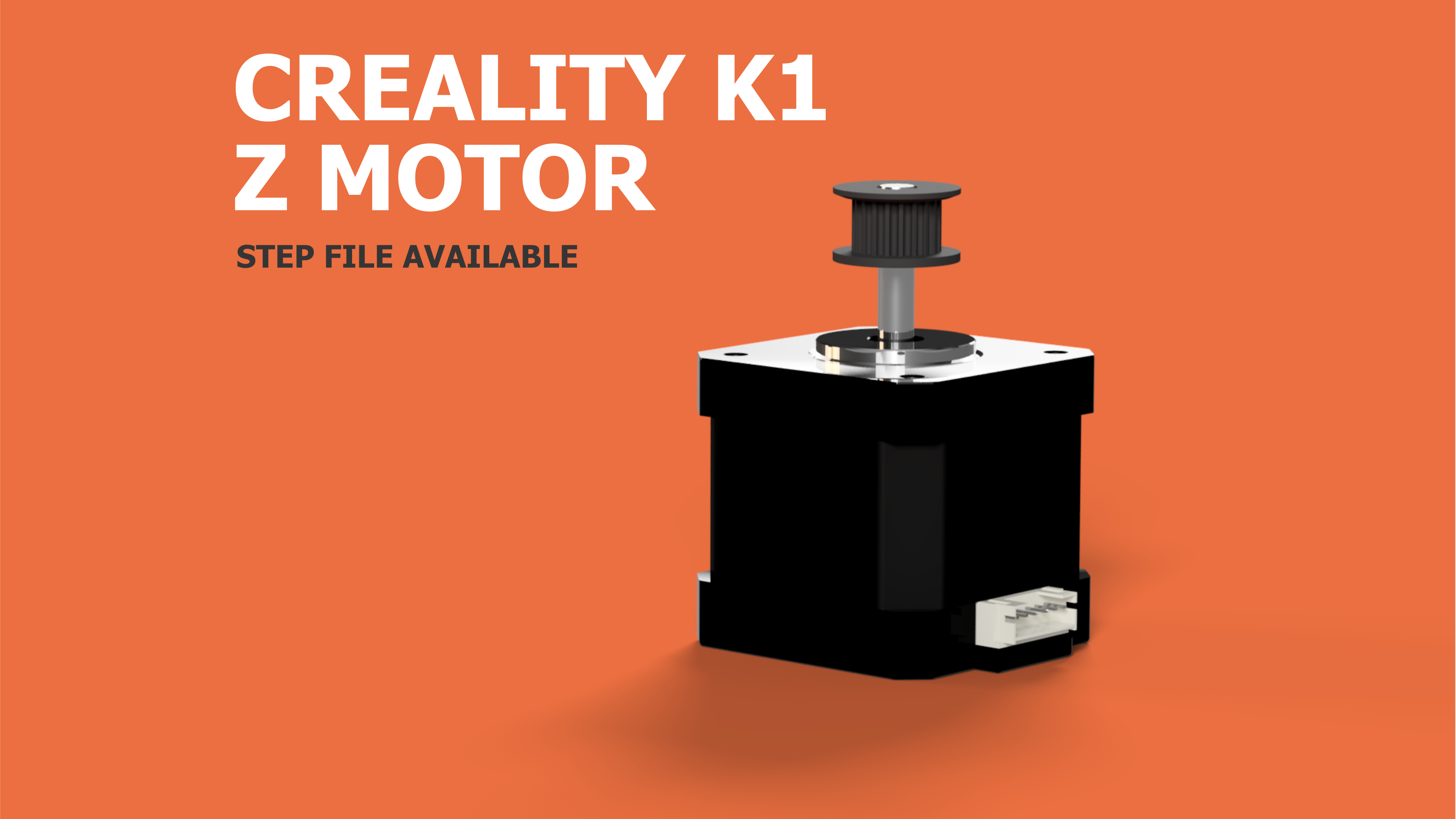 Creality K1 Z Stepper Motor CAD